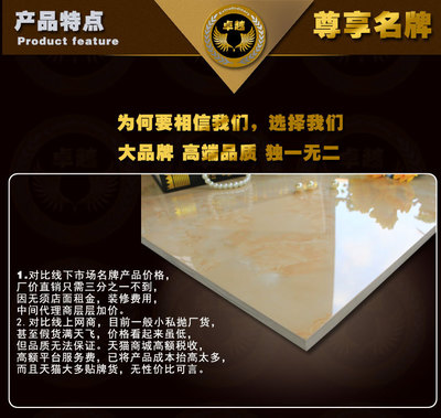 皇室尊榮 大型工廠品牌瓷磚 800*800全拋釉 仿大理石地磚圖片29
