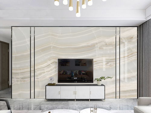 現代簡約大氣抽象線條大理石紋背景墻圖片素材 效果圖下載