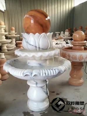 江西室內小型石雕風水球 大理石運轉球的魅力與選購指南